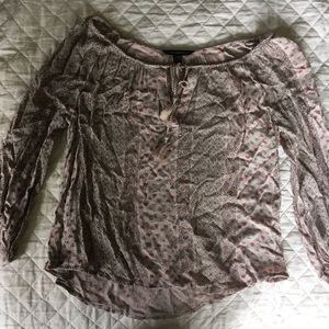 Dusty pink floral Blouse